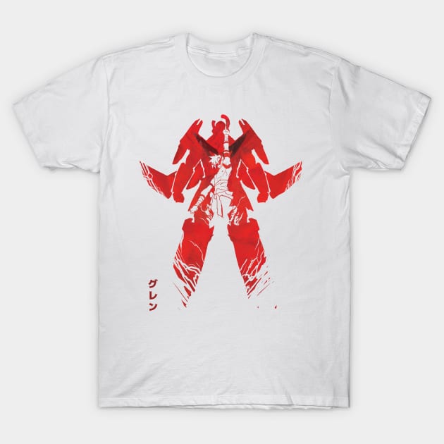 A Legacy:Tengen Toppa Gurren Lagann Anime/Manga T-Shirt by Vertei